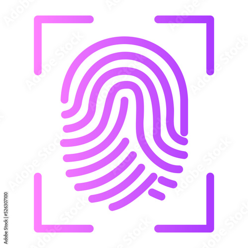 fingerprint icon