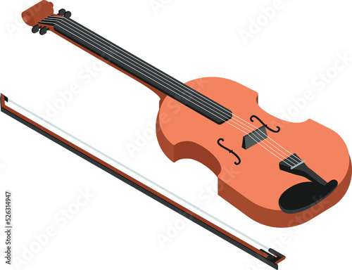 Musical instruments colorful flat design