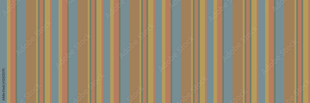 Plaid pattern seamless fabric texture. Tartan checkered textile design in vector. Horizontal check background.