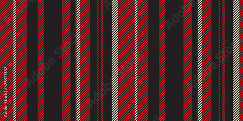Plaid pattern seamless fabric texture. Tartan checkered textile design in vector. Horizontal check background.