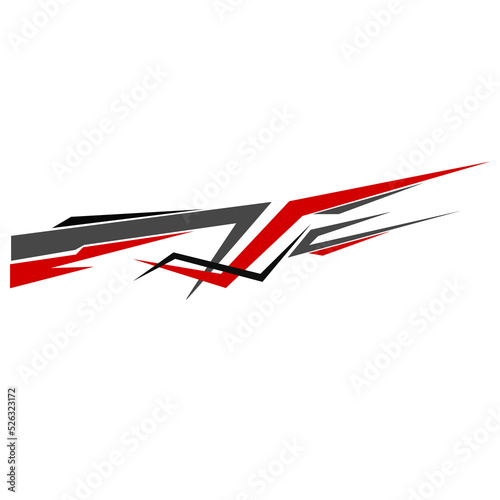 car wrapping decal vector. modern decals for cars
