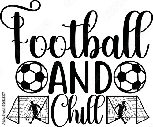 Football svg design cut files