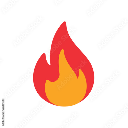 Fire ball. Flame from burning fuel.