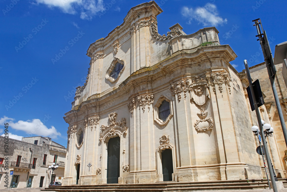 Maglie, Salento, the Cathedral, Apulia, Italy