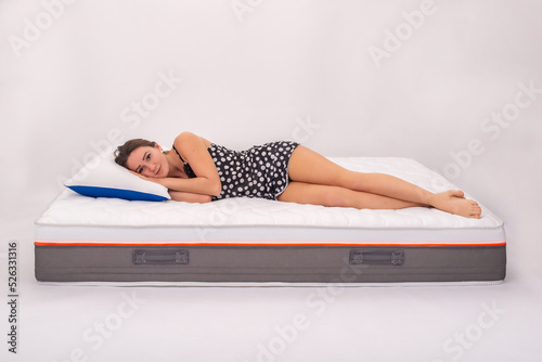 girl on matress