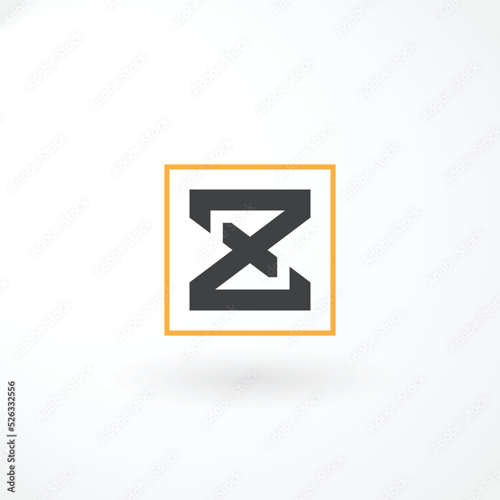 Lettermark Design is Combination Letter Z with Customized Font Lettermark Design is Combination Letter Z with Customized Font