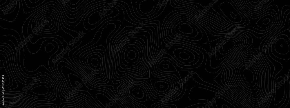 Topographic map background concept. Topo contour map. Rendering abstract illustration. Vector abstract illustration. Geography concept. paper texture design .Imitation of a geographical map