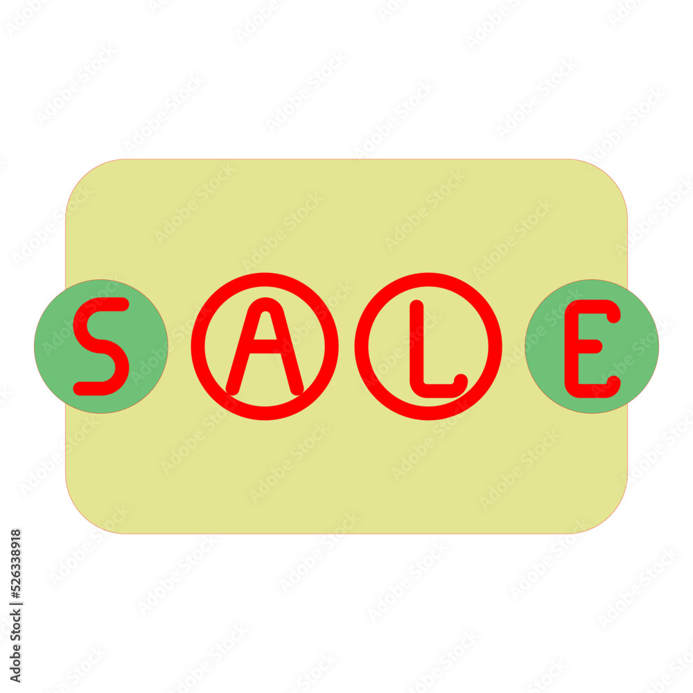 sale illustration