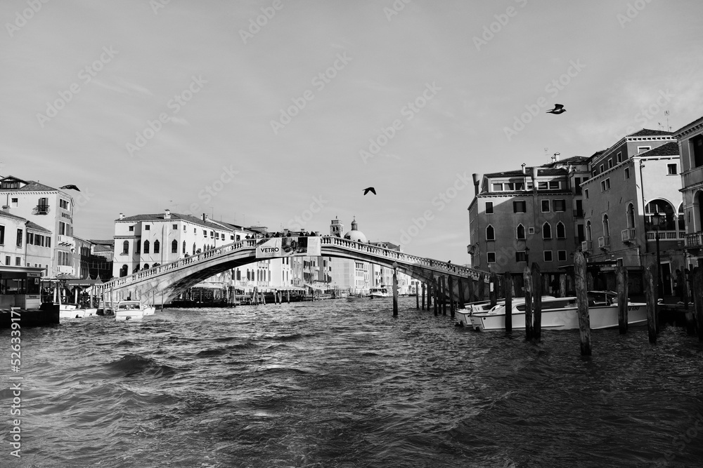 Wunderschöne Aufnahme im Privatboot Venedig Italien
