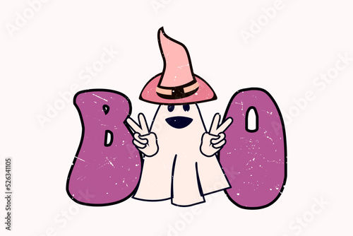 boo halloween t shirt design