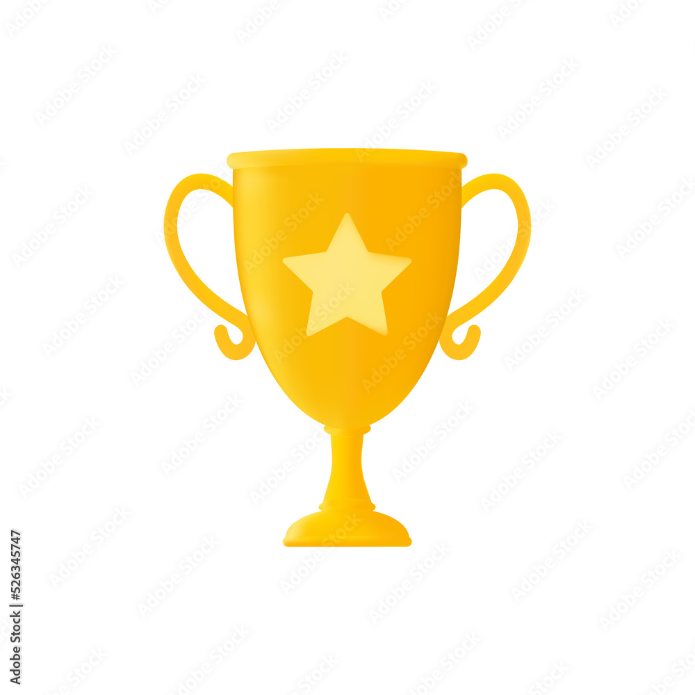 Championship for Victory Award, Trophy of Honor, 3D Victory Medal, Gold Cup, Gold Medal