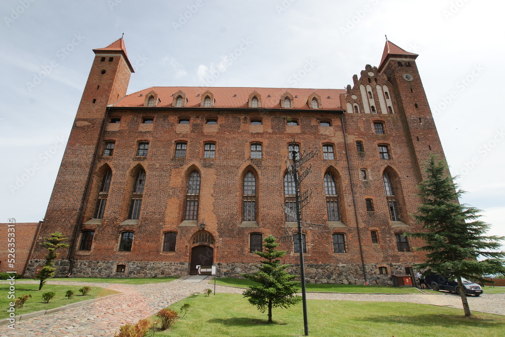 Fototapeta premium Gniew. Zamek Komturski. Siedziba polskich starostów. Polska - Pomorze.