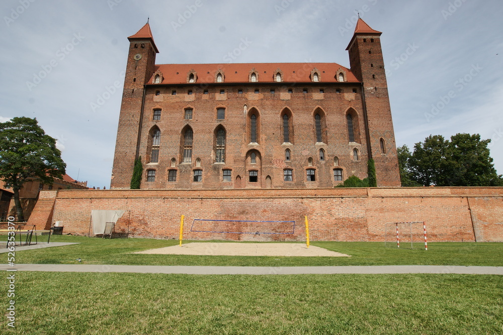 Fototapeta premium Gniew. Zamek Komturski. Siedziba polskich starostów. Polska - Pomorze.