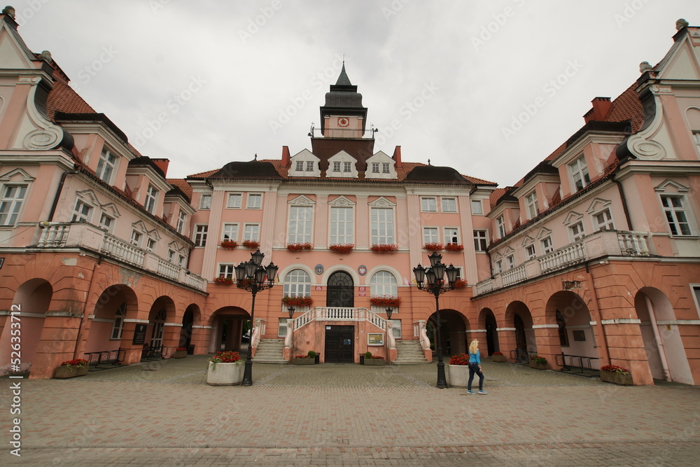 Fototapeta premium Iława. Ratusz.