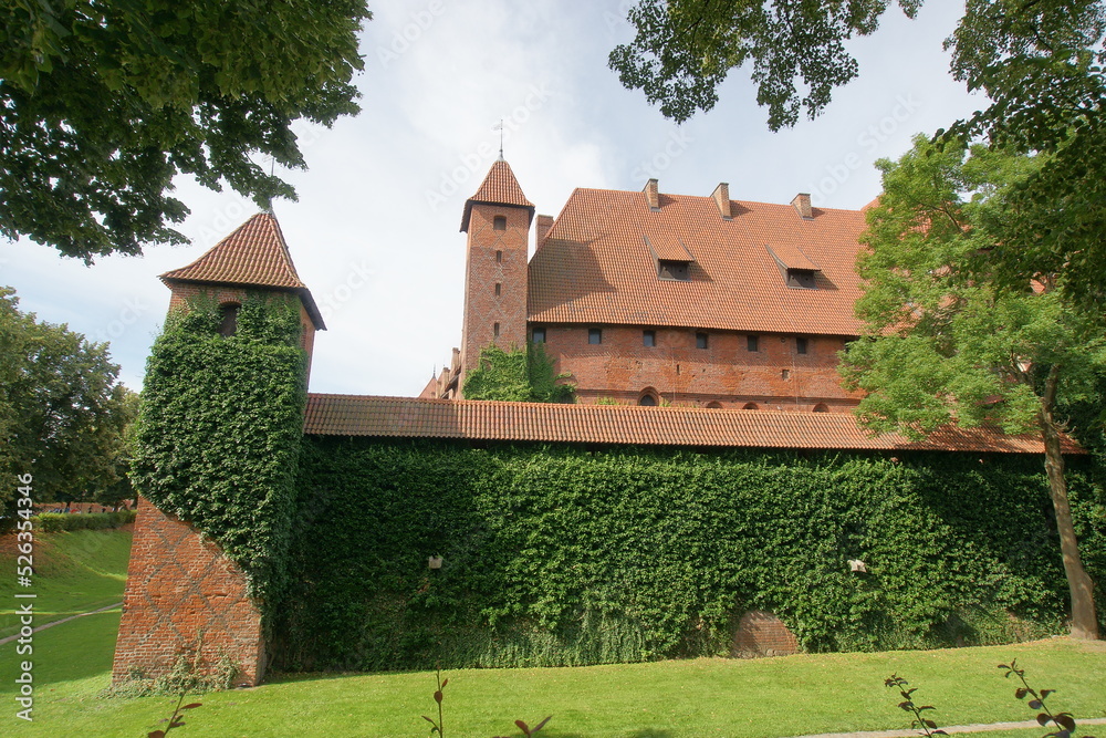 Malbork. Zamek Krzyżacki. Polska - Pomorze.