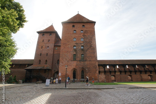 Malbork. Zamek Komturski. Rezydencja królów Polski. Polska - Pomorze.