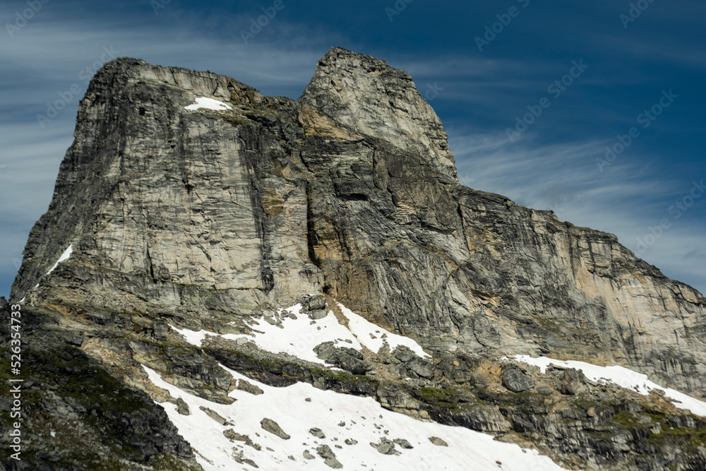 landscape in the mountains