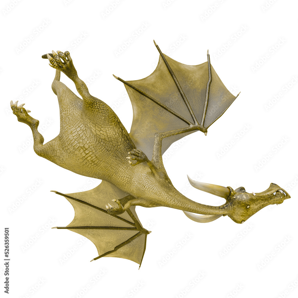 dragon cartoon up side down view dragon cartoon up side down view