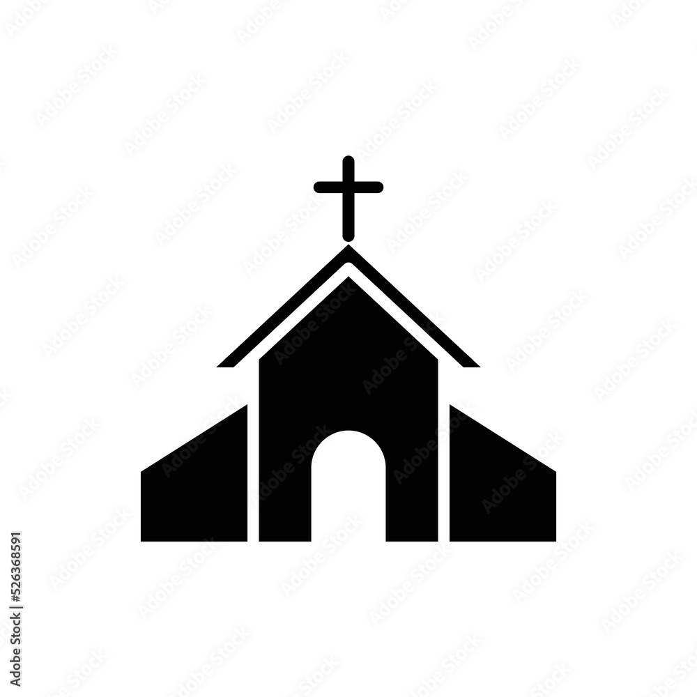 church icon flat style trendy stylist simple church icon flat style trendy stylist simple