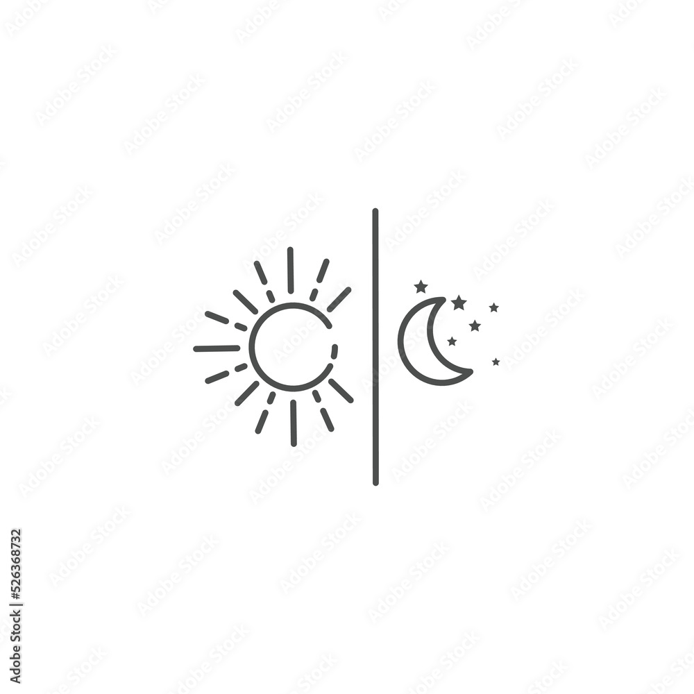 Day and Night icon vector illustration eps 10
Day and Night icon vector illustration eps 10