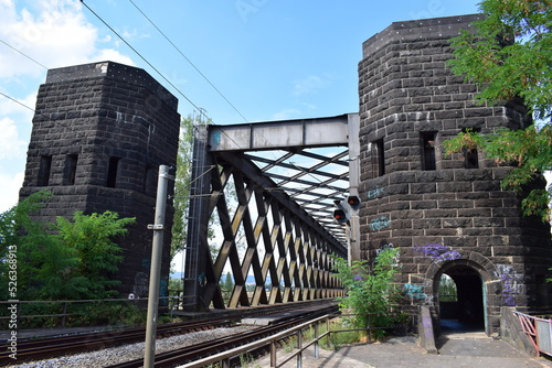 Kronprinz Wilhelm Brücke, Eisenbahnbrücke