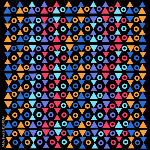 Fondo étnico abstracto.
