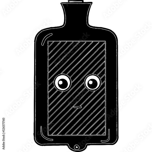 Hot water bottle empty