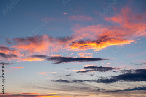 Wolken bei Sonnenuntergang © Patrick