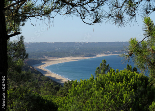 Seascape in the Natural Park Arriba Fossil of Caparica during summer. South Lisboa. Portugal. © JOSEANTONIO