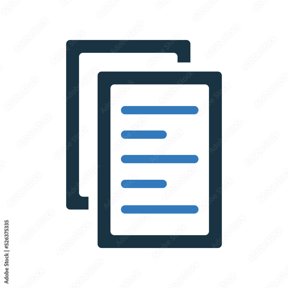 Page, document, paper icon. Simple vector sketch. Page, document, paper icon. Simple vector sketch.