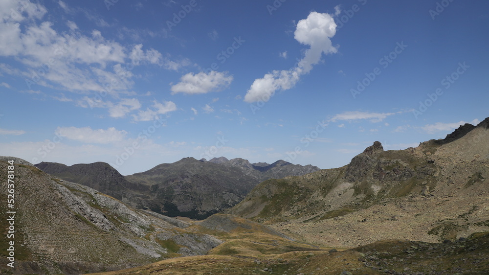 haute vallée d'Ossau, col du Portalet et pic du midi d'Ossau