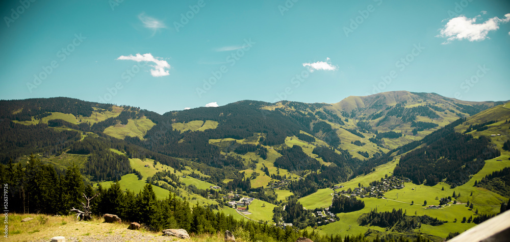 Gebirgskette in Österreich
