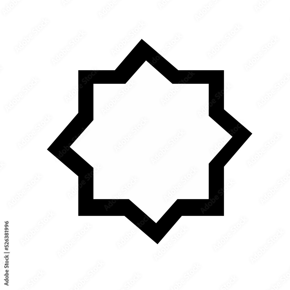 Collection of oriental style Islamic windows Collection of oriental style Islamic windows
