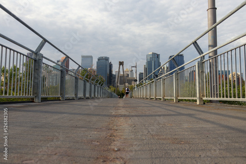 bridge over the bow river