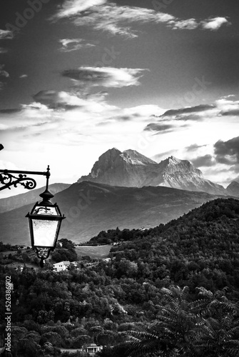 Valokuva Il monte Gran Sasso d'Italia. Abruzzo