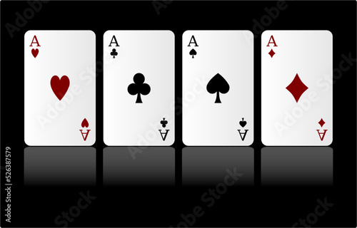 playing cards vector