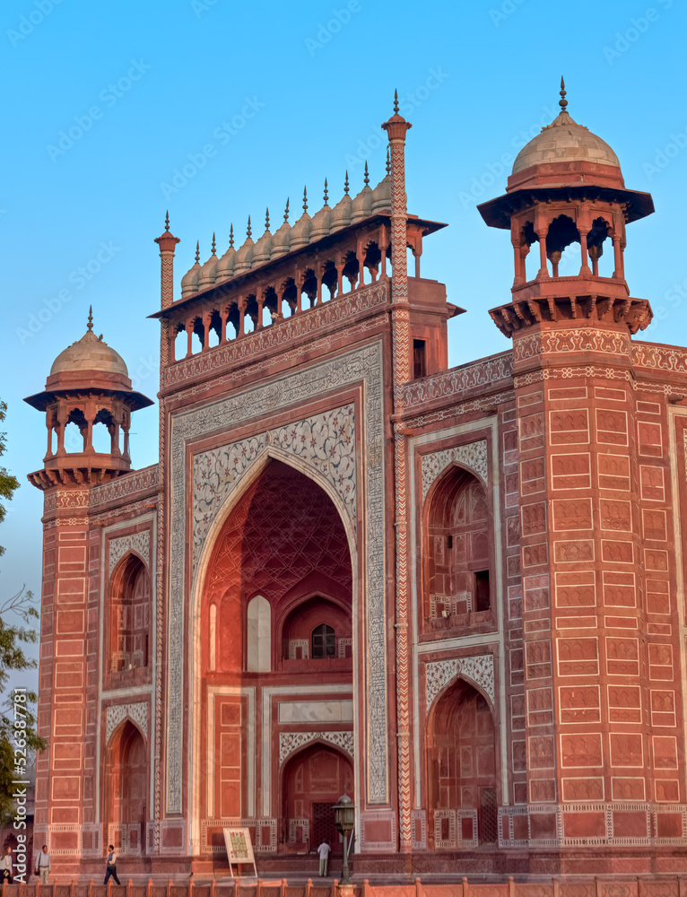 The Taj Mahal entrance, India