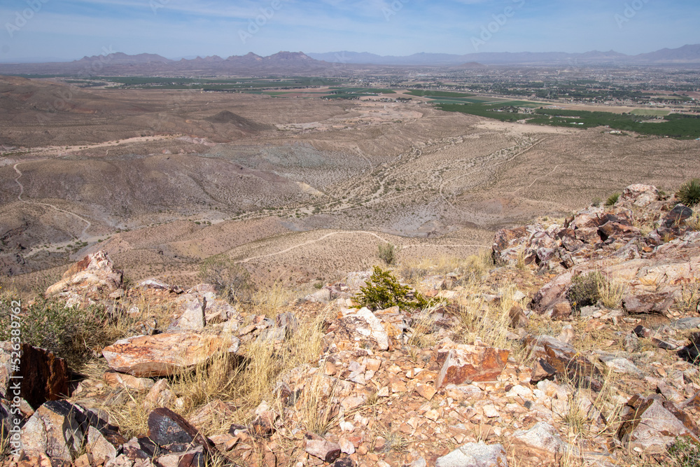 view from Picacho Peak in Las Cruces New Mexico view from Picacho Peak in Las Cruces New Mexico