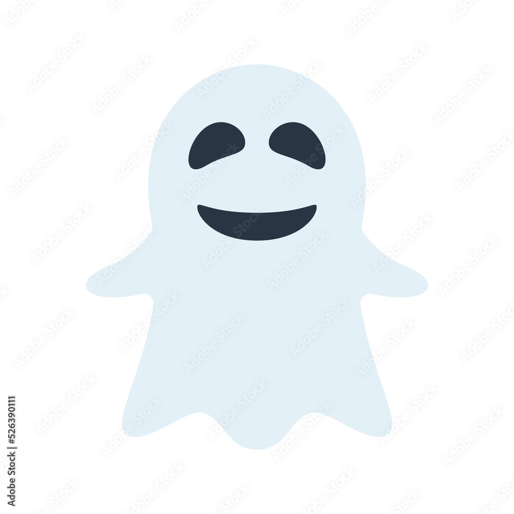 Whisper Ghost isolated on white background Whisper Ghost isolated on white background