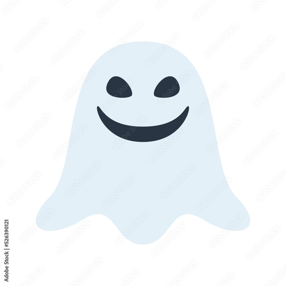Whisper Ghost isolated on white background Whisper Ghost isolated on white background