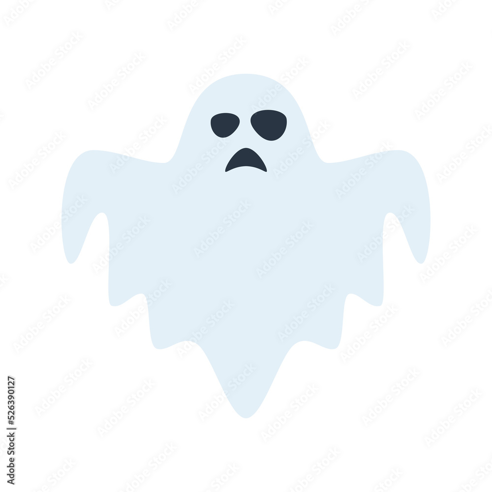 Whisper Ghost isolated on white background Whisper Ghost isolated on white background