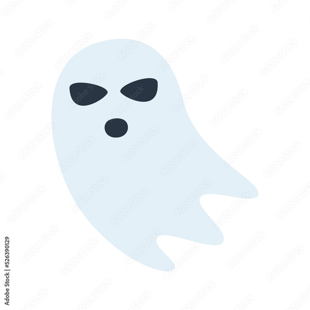 Whisper Ghost isolated on white background Whisper Ghost isolated on white background