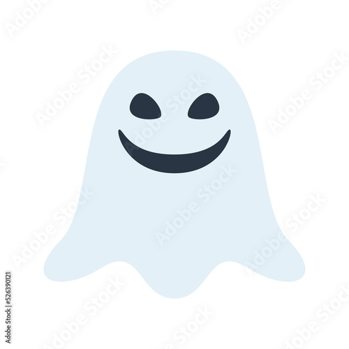 Whisper Ghost isolated on white background