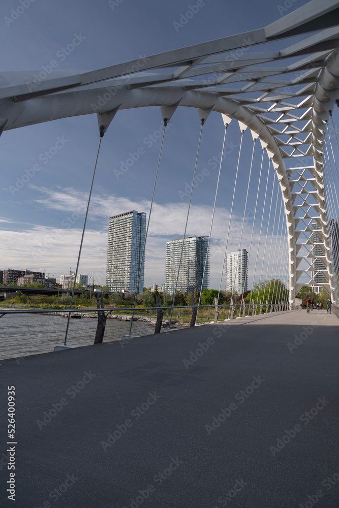bridge over the river city perspective 