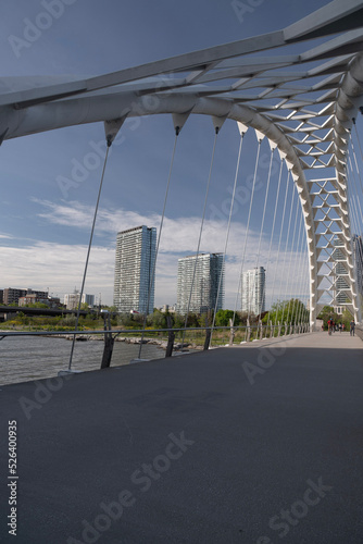 bridge over the river city perspective 