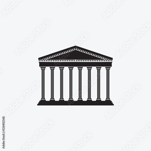 law firm legal logo design vector for download