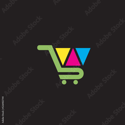 Global Distribution Company logo design vector