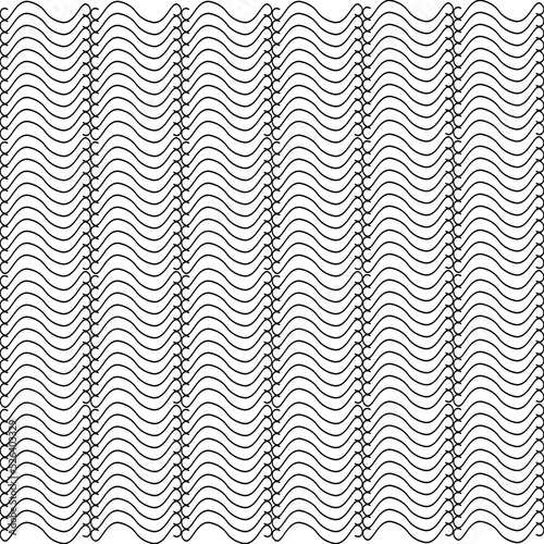 Pattern background from geometric shapes, black and white stripes. For destroying gift wrap book cover clothes table cloth.