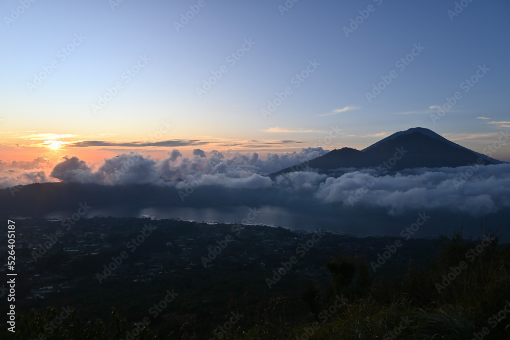 Mount Batur Bali Indonesia Sunrise
