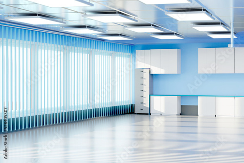 Workshop interior. Room wit...